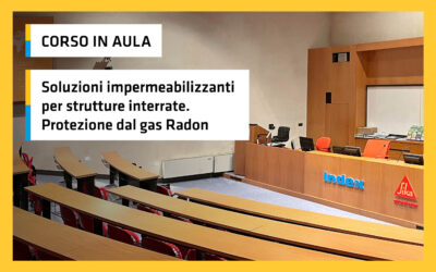 Soluzioni impermeabilizzanti per strutture interrate. Protezione dal gas Radon